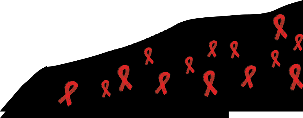 The red ribbon - World AIDS Day