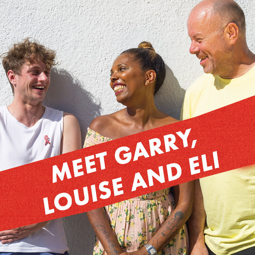 Find out about Gary, Louise and Eli